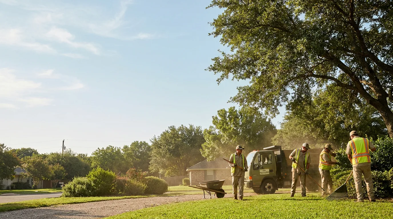 Landscaping in Iowa Park, TX near me